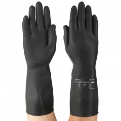 Ansell AlphaTec 87-118 Chemical Resistant Latex Gauntlets